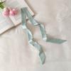 Bow Ties Long Silk Scarf Printed Long Ribbon Scarves Plaid Scarf  Collocation Clothing Accessories