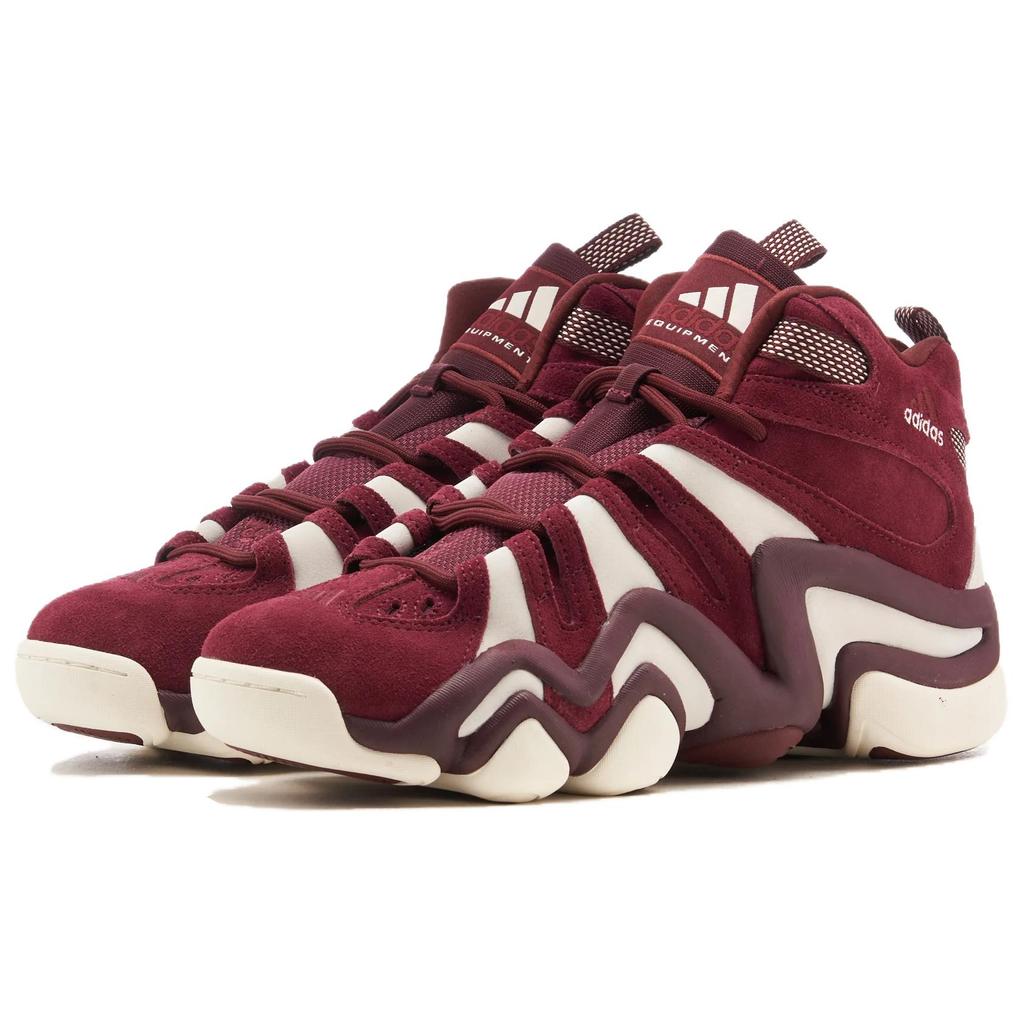 adidas Crazy 8 Maroon Unisex Sneakers Red Off-White JI0331
