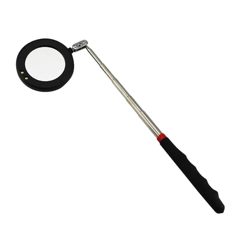 Telescoping Inspection Mirror Inspection Tool for Checking Vehicle Observing Eyelashes Mouth & Other Small Parts