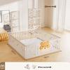 Parc pour bébé d'intérieur et tapis d'éveil: Aire de jeux pour tout-petits avec garde-corps de protection