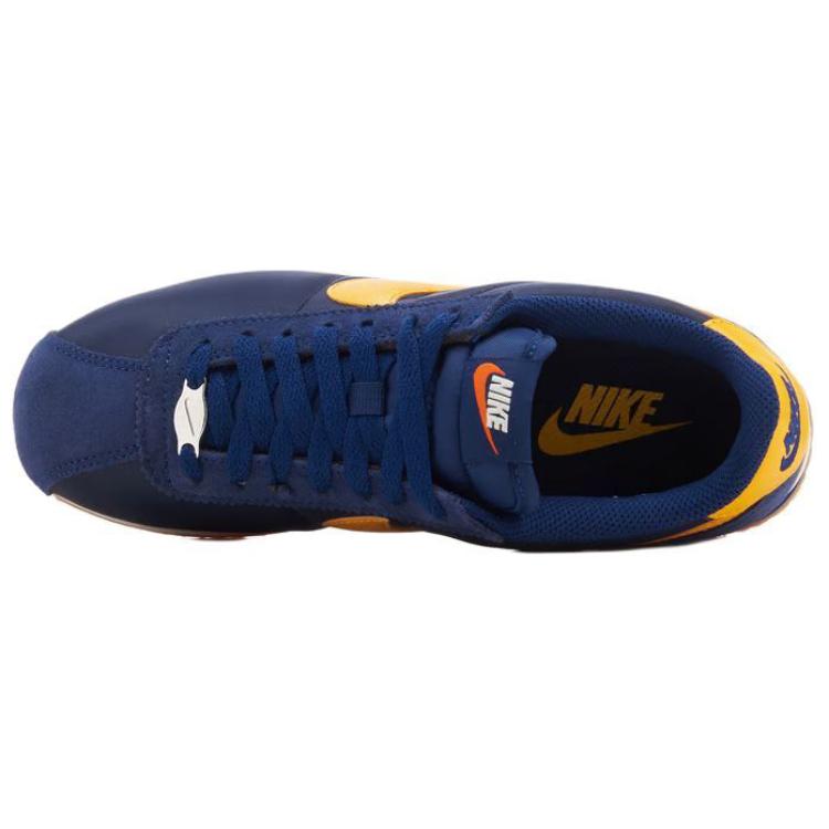 Nike Cortez Michigan Scarpe da Ginnastica da Donna Blu Blu Notte-Navy Oro Università DZ2795-403