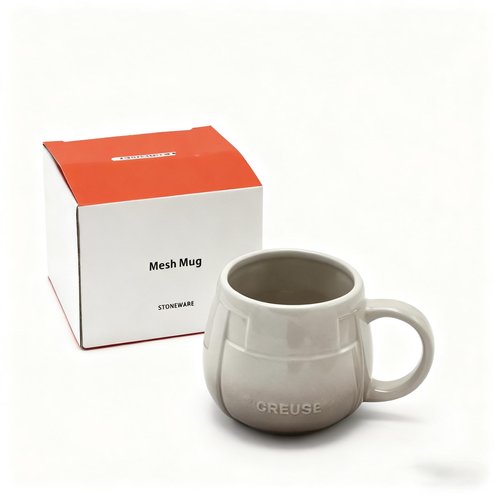 New Creative Macaron Nordic Style Big Belly Couple Cup Ceramic Tableware Plate Mug Gift Box 201-300ml