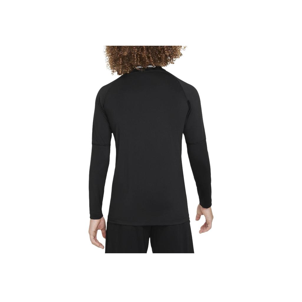 Nike Camiseta Infantil Manga Longa Ajustada Secagem Rápida Tops Infantis Preto FJ6822-010