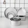WS Anodized Aluminum Round Loose Bottom Cake Molds