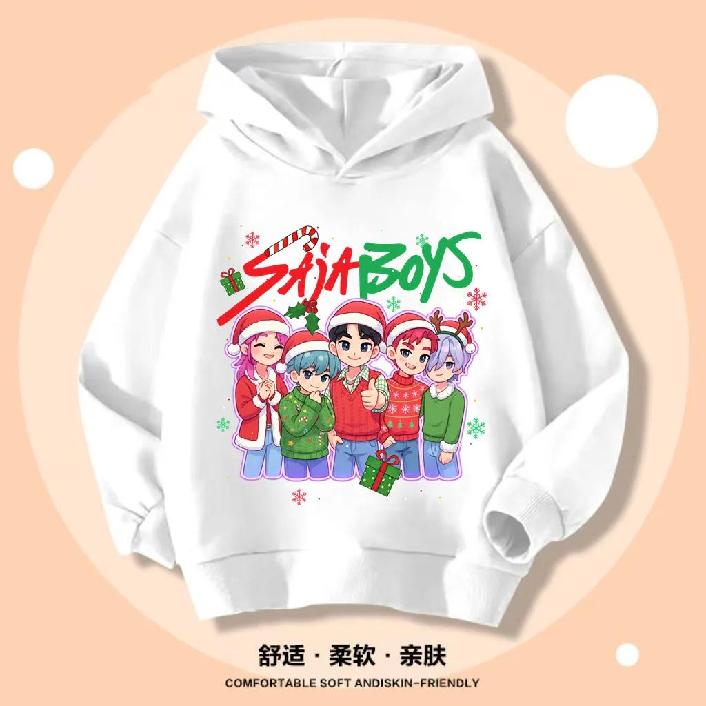 KPop Devil Hunter Huntrix Hoodie Christmas Gift Children's Hoodie Princess Girl Fashion Spring and Autumn Hooded Pullover