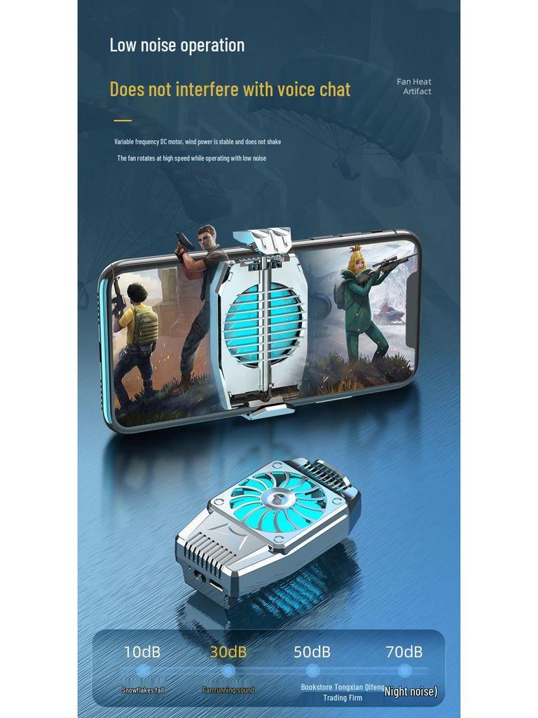 Silent Semiconductor Cool Clip: Mobile Charger & Phone Fan