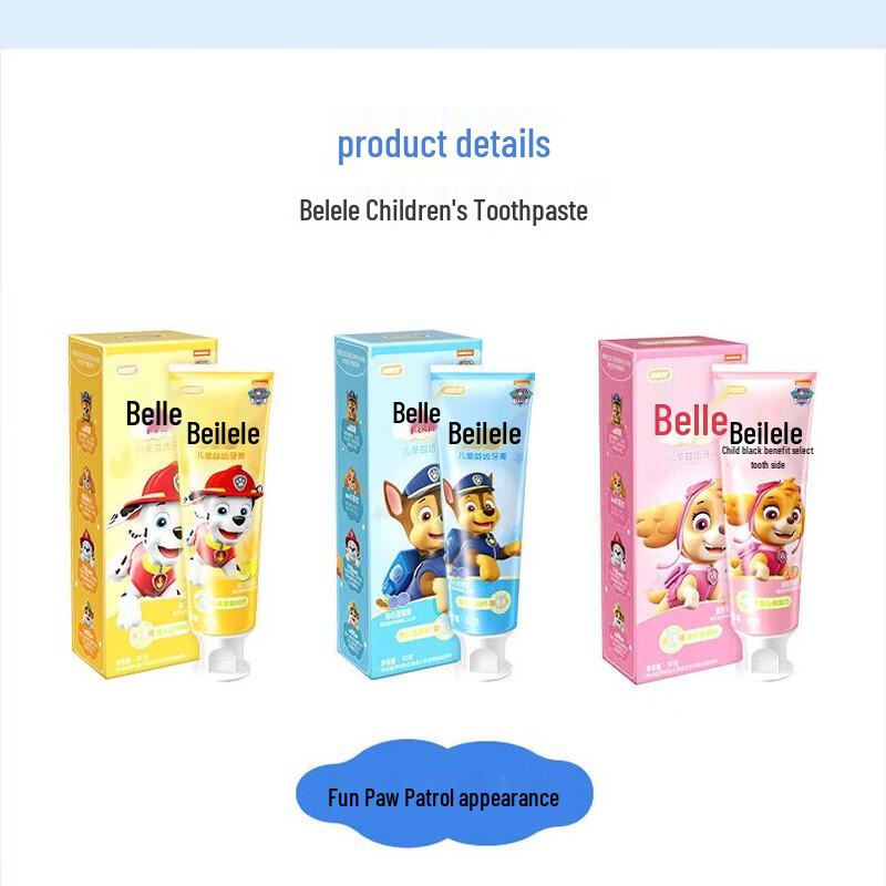 Lengsuanling Beilele Kinder Frucht Zahnpasta Set