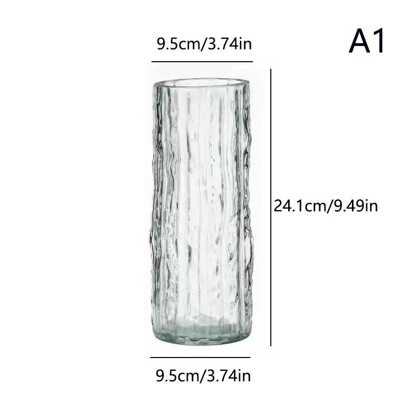 

Ваза Glacier Ваза Стеклянная Прозрачная Цветочная Композиция Роза Цветок Гостиная Обеденный Стол Украшение Бутылка