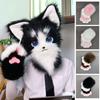 Kočičí tlapky rukavice plyšové kreslené kočičí drápy palčáky kawaii cosplay kostým rukavice klub