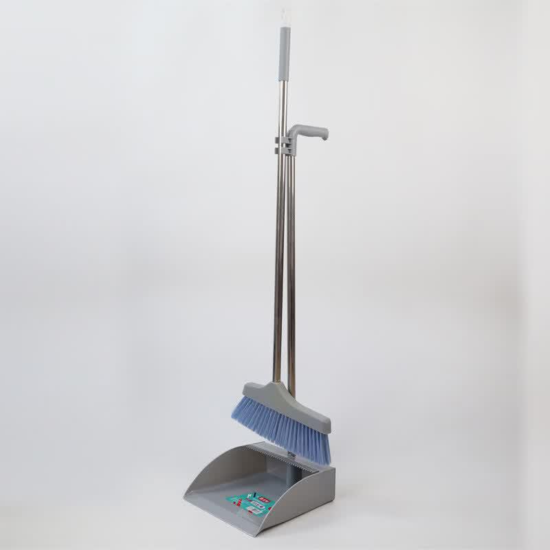 Stainless Steel Broom & Dustpan Set
