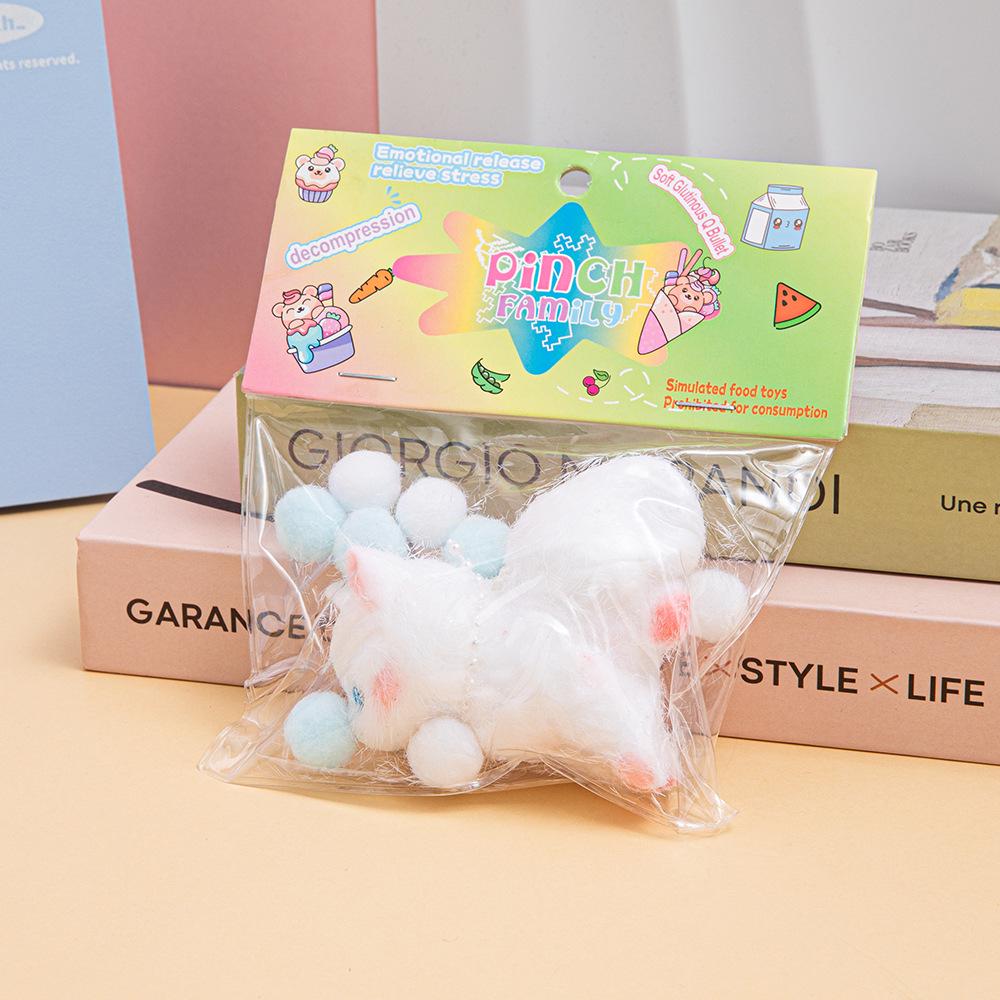 3D Cute Kitten Squeeze Toy - Super Soft, Decompression, Lovely Animal