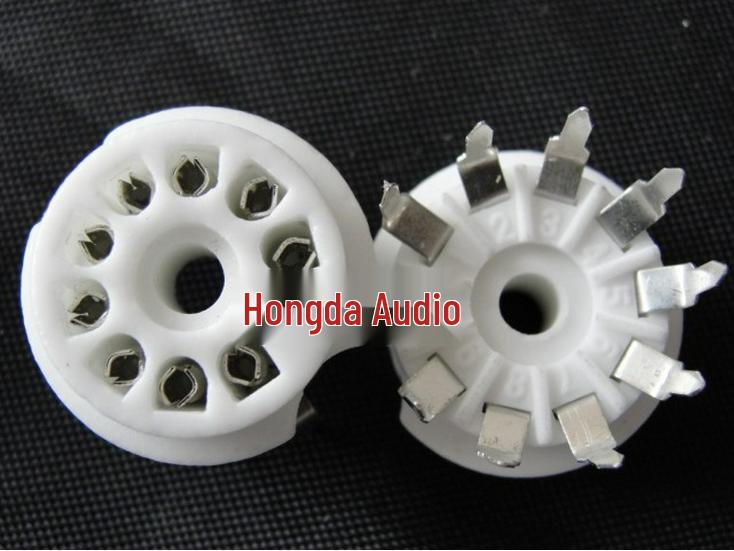Dawn Nine-Pin Ceramic Tube Socket PCB for 12AX7/12AU7/6N11/6N3