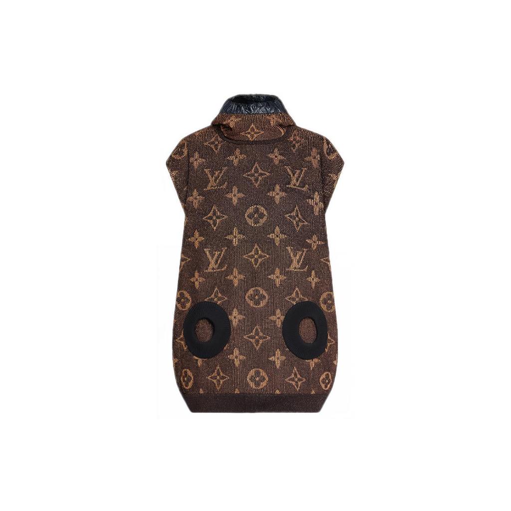 LOUIS VUITTON Lurex Monogram Sleeveless Pullover 1A9EJQ