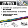 50PCS Trailer Frame Wire Clips - Frame Mount Light Wiring Clips for Boat Trai