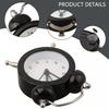 Alarm Clock Classic Double Bell Glass Lens Metal Main Body
