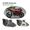 Compatible Exhaust Pipe Modification for Qianjiang QJMOTOR Sai 800RS: Original Valve Mid and Front Sections