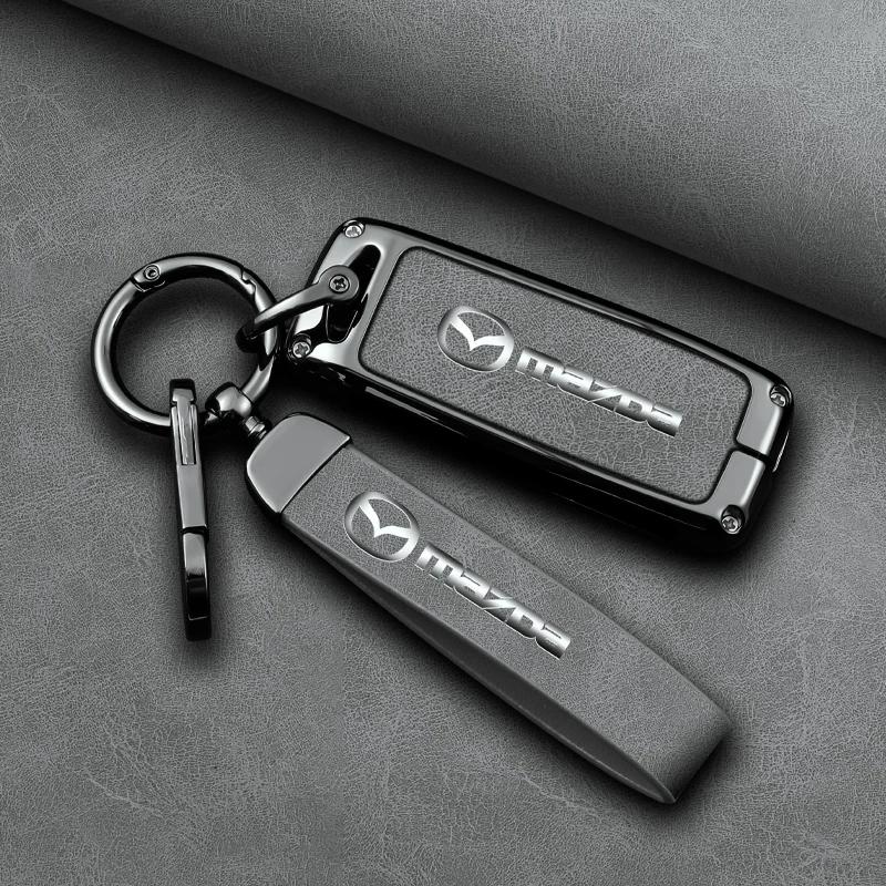 2025 Gorący Stop Cynku Pokrowiec Obudowa Kluczyka Samochodowego Fob Dla Mazda 2 3 5 6 BL BM GJ Atenza Axela Demio CX-3 CX3 CX-5 CX5 CX7 CX-7