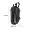 Electric Scooter Bag Cycle Handlebar Bag 4L Storage Bag Rainproof Cycling Organizer Portable Scooter Front Handlebar Bag For