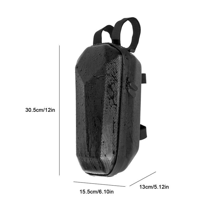 Electric Scooter Bag Cycle Handlebar Bag 4L Storage Bag Rainproof Cycling Organizer Portable Scooter Front Handlebar Bag For