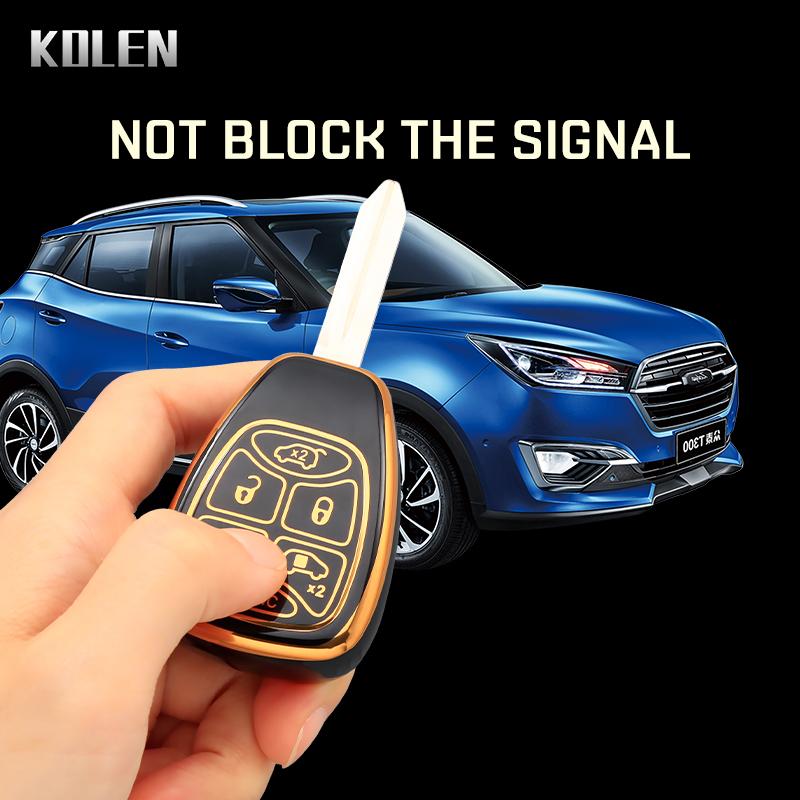 New Tpu Car Key Case Cover Shell For Chrysler 300 Pt Cruiser Sebring Dodge Caliber Nitro Jcuv For Jeep Compass Liberty Compass