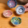 Talerzyk na sos do makaronu i frytek, miseczka do maczania sosu, ceramiczne miseczki do maczania, okrągłe naczynia na sos, mini miseczki na przyprawy wielokrotnego użytku, miseczki do maczania