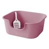 JINGRUIXIANG Semi-Enclosed Cat Litter Box