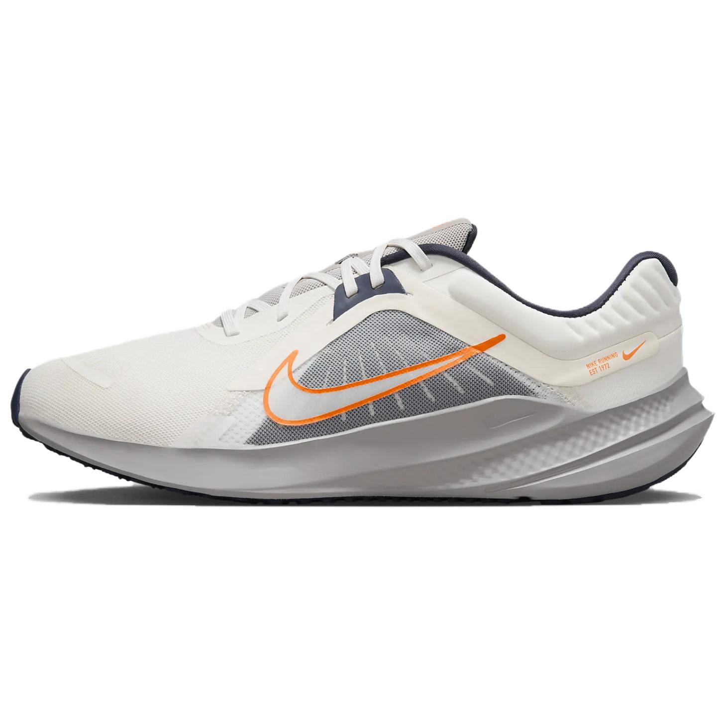 Nike Quest 5 Sail Total Orange Thunder Blue Men s Running Shoes DD0204-103 EU 43