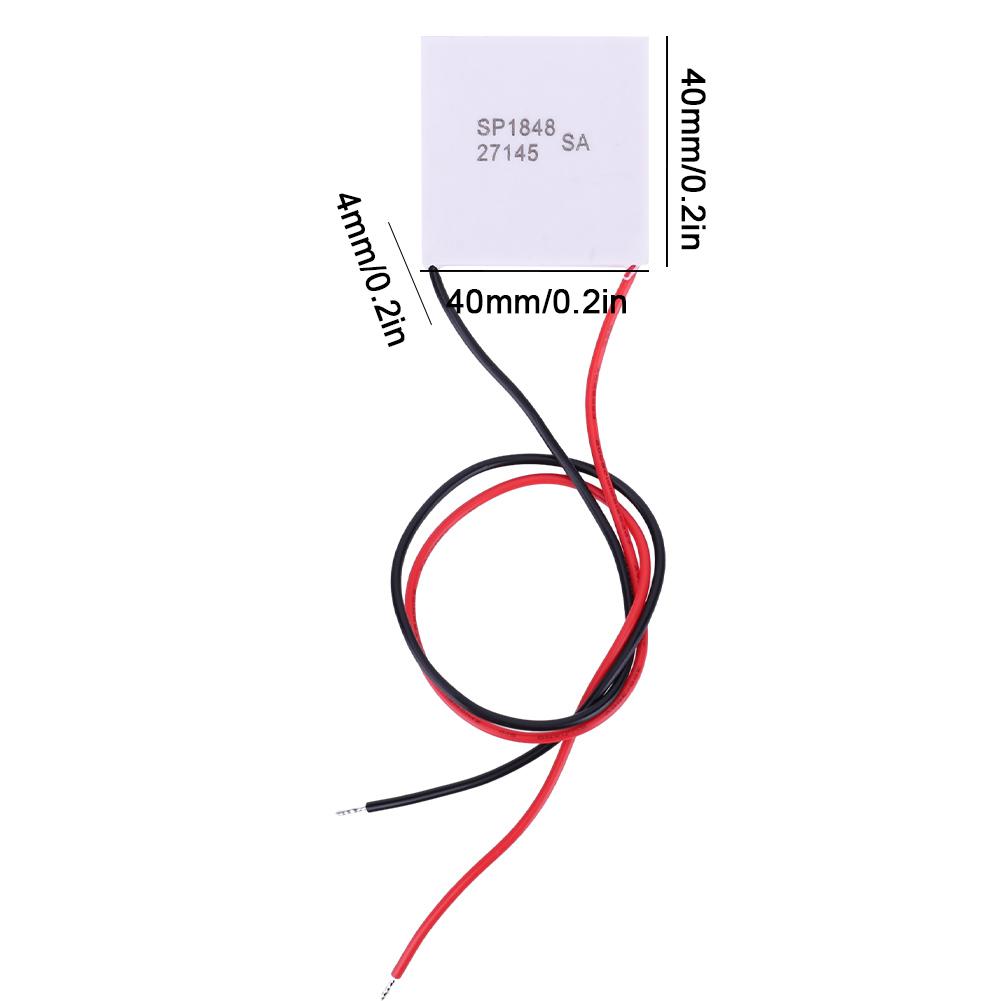SP1848-27145 Thermoelektrischer Stromgenerator 40x40mm Kühl-Leistungsplattenmodul für Halbleiter-Kühlkörper-Erzeugung