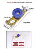 Car Battery Disconnect Switch 12V for Large Truck - Anti-Leakage Manual Universal Modification.
