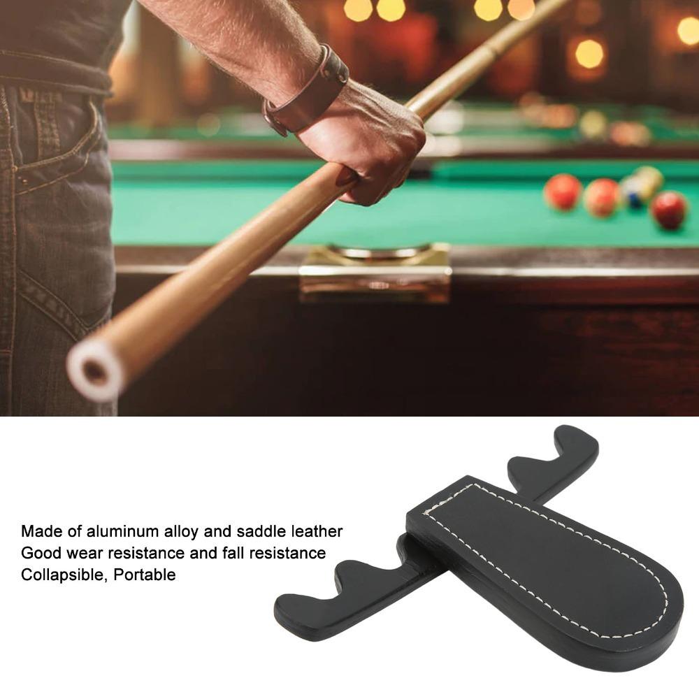 4 Holes Snooker Stick Holder Foldable Pool Cue Holder Billiard Cue Rack  Pool Table Use