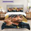 Rise Icon Tupac'S Legacy Bedding 1 Duvet Cover 2 Pillowcase Without Core Bedding Set Duvet Cover And Pillowcase Soft And Comfortable