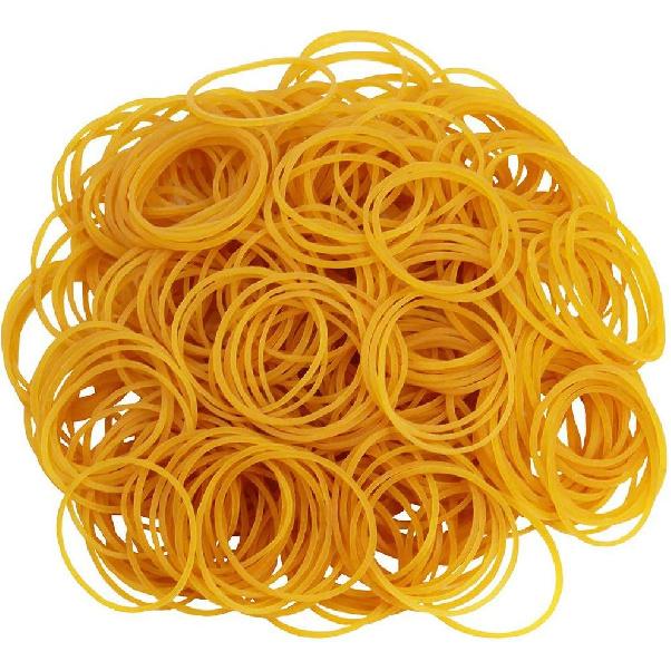 AMUU Rubber Bands Small 650 Pcs Size16 Rubber Bands 38mm #16 Rubber Band for Office Supplies School Home Elastic Band