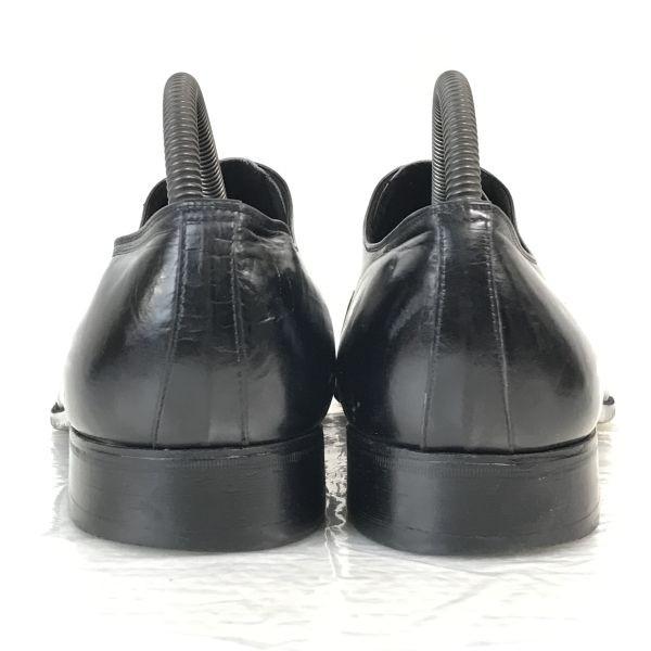 Japan PIDO Width Selection Straight Tip Dress Shoes 26cm 4E Black(USED)