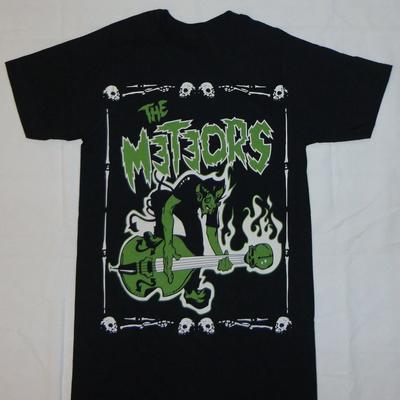 The Meteors Band T-Shirt Schwarz Unisex T-Shirt Alle Größen S bis 5XL 2F385
