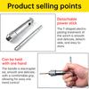 Stainless Steel Ratcheting Tap Wrench Adjustable T-Handle Plug Tap Metric Screw Tap Drill Thread ToolM3 M4 M5 M6 M8 Hand Tools