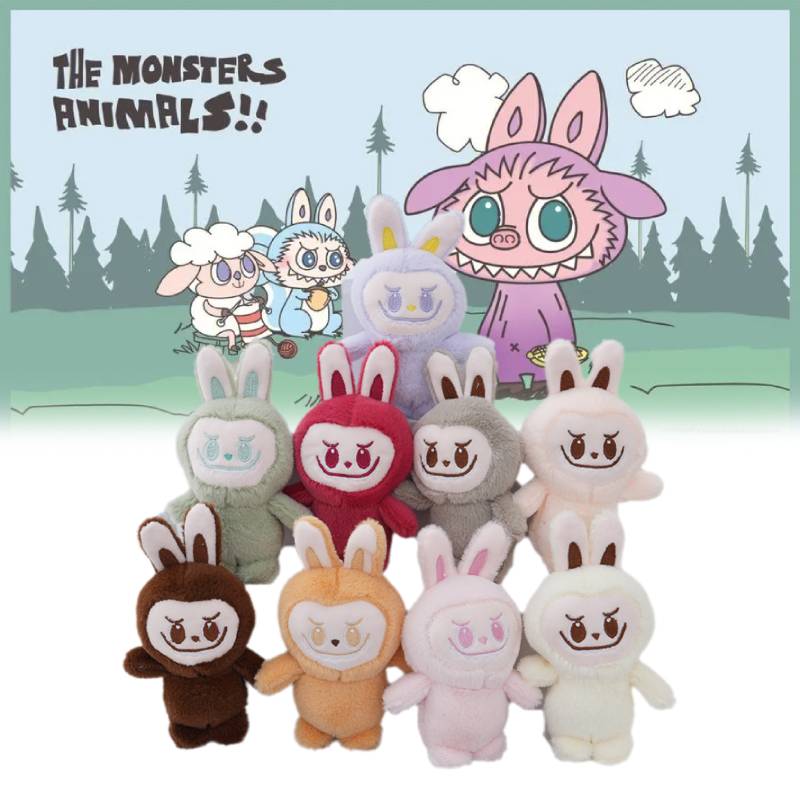 The Theme Monsters Anime Character Plush Toy Doll Pendant Girl Children
