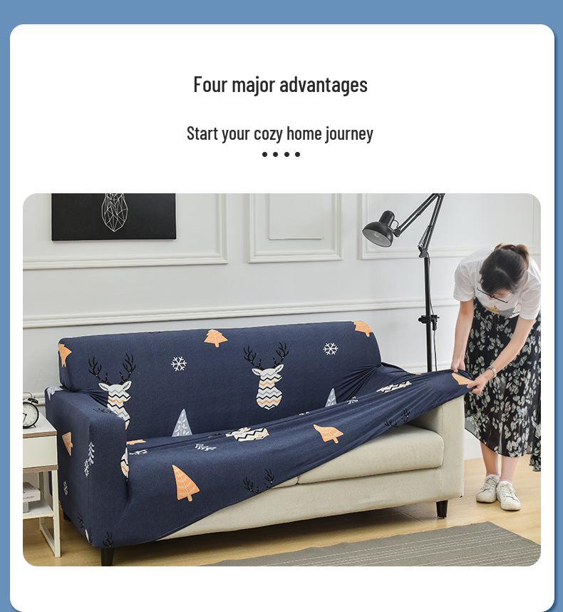 Stylish Non-slip Elastic Sofa Cover Set
