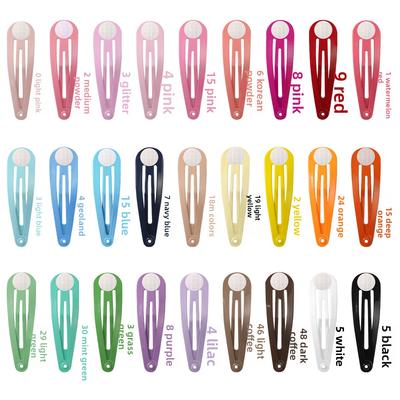 Pinzas BB para Niños Pinzas para el Cabello de Colores Caramelo Pieza Perforada en Forma de Cruz Pinzas Laterales Pinzas Inferiores Accesorios