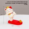 Cute Mobile Phone Stand Decoration Cute Maneki Neko Resin Office DeskCute Gift Decoration