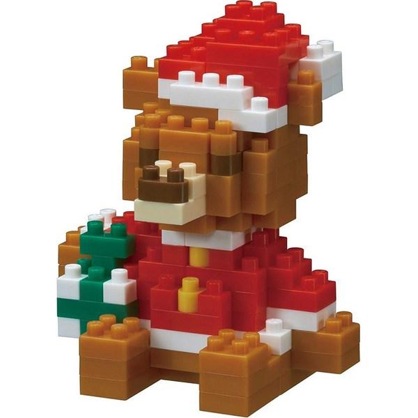 

Kawada Nanoblock Christmas Teddy Bear, популярные корейские игрушки