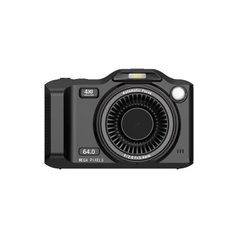 4K Digital Camera XJ600 with 64MP Dual Cameras and 18X Digital Zoom 2.8 Inch Screen with WIFI for Family Photography & Vlogging