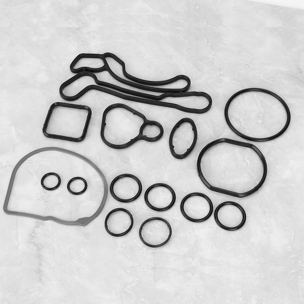 oil cooler gasket kit, 15pcs Engine Oil Cooler Gasket O 55354071 Fits for O
