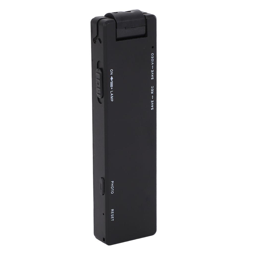 Body Mounted Camera 1080P Clip On USB Rechargeable Pocket Video Recorder for Home Office Security