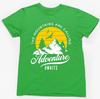 THE MOUNTAINS ARE CALLING ADVENTURE AWAITS T-SHIRT Novelty Gift Walker Hiker Top 3