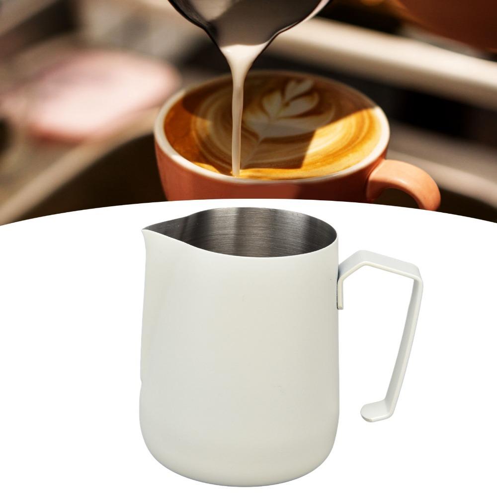 Thickened Wall Milk Frothing Pitcher 450ml Capacity Milk Pitcher  For Latte Enthusiasts