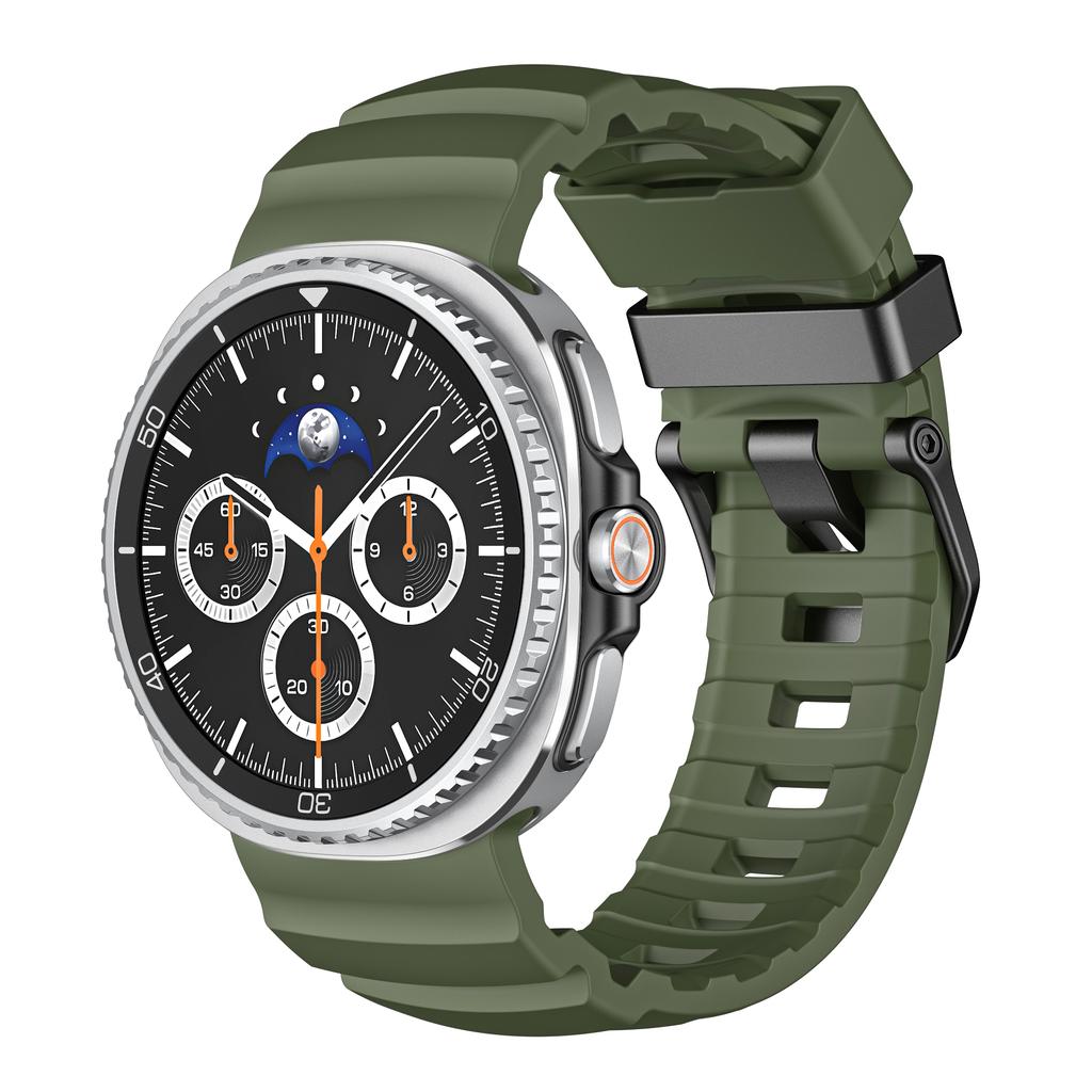 Trail Silikonarmband für Samsung Galaxy Watch 8 44mm 40mm Sportarmband Gürtel für Galaxy Watch 8 Classic 46mm Original-Uhrenarmband