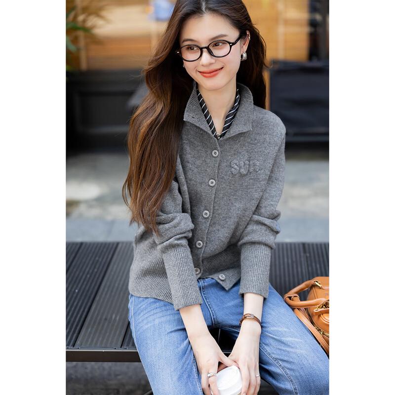 

Mokana Korean-Style Short Wool Sweater L