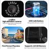 1080P Tragbare Stirnlampe Kamera mit 2MP Objektiv Lange Akkulaufzeit Outdoor Action Camcorder für Outdoor Nachtexploration