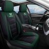 5-Seater Car Seat Cover Luxury Set with Pillows and Headrests, Premium Faux Leather Soft and Comfortable Seat Cover, Airbag Compatible