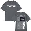 Tate McRae Miss Possessive Tour 2025 Tate McRae Grafik T-Shirts Herren Damen Mode Kurzarm Baumwolle Hip-Hop Freizeit T-Shirts